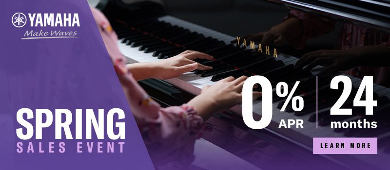 Yamaha Spring Sales Event Piano